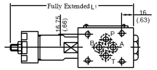 21MPa Relief Modular Valve MBP-01 MBA-01 MBB-01 01 Series Modular Relief Valve