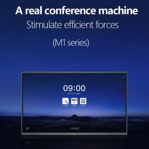 Multi touch screen smart board mobile stand classroom digital whiteboard