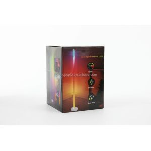 DIY App Control LED Corner Floor Lamp Multi Color Lighting for Bar Bedroom