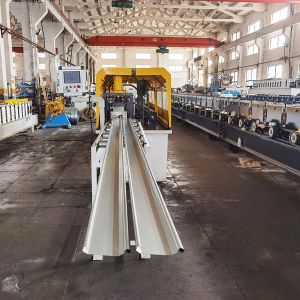Hydraulic Cold Roll Door Frame Forming Machine 0.2mm-1.0mm
