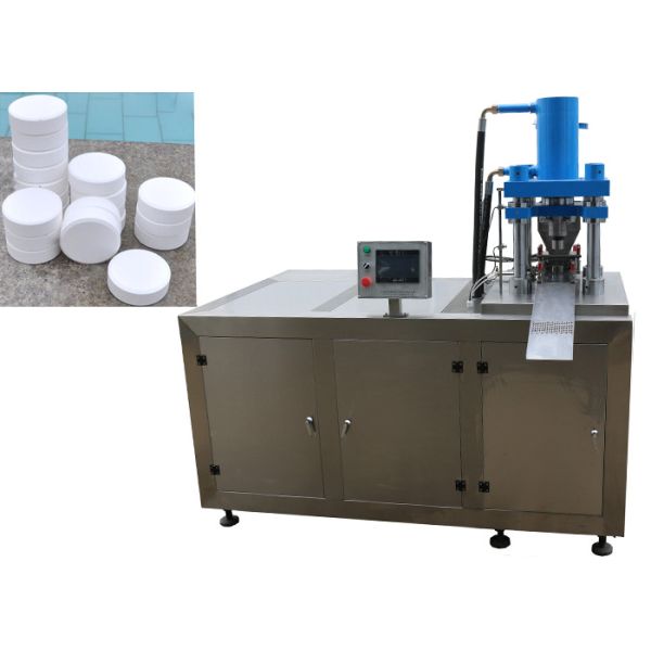TCCA Chlorine Pharmaceutical Tablet Press Machine Intelligent Operation High