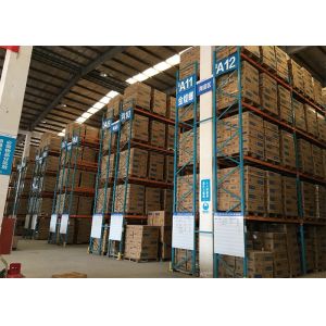 2000kgs/layer Q235B Heavy Duty Pallet Rack 2.5mm Thickness