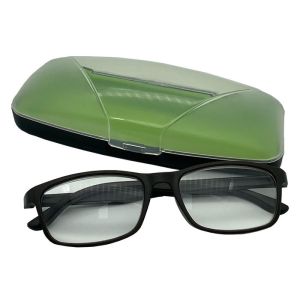 Transparent Cover Foldable PP Plastic Spectacle Case