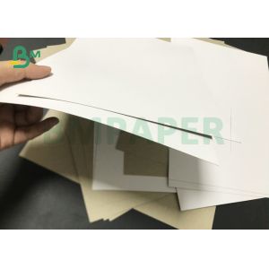 230gsm To 1600gsm GD2 Claycoat Duplex Board Grey Back paper sheets 70 * 100cm