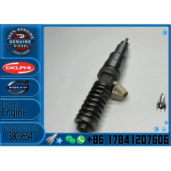 Diesel Fuel Injector 85000071 RE533608 SE501959 03840043 3840043 3803654 85000071 3803654 for VOL E1 Excavator