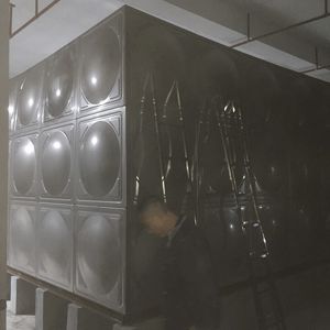 SS304 Sectional Modular 5000M3 3mm Panel Welded Water Tank