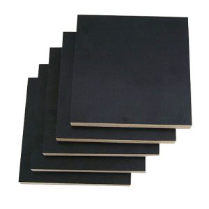 Quality 18mm black Film faced plywood with poplar core for sale