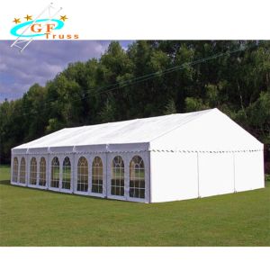 White Waterproof Wedding Party Tent With 8 Removable Sidewalls
