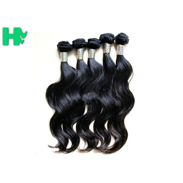 7A Virgin Natural Human Hair Extensions Hair Weave Bundles Body Wave