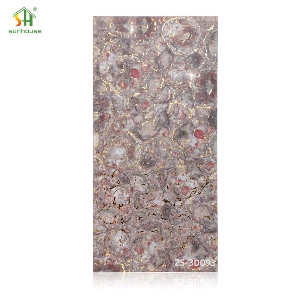 Buy Lightweight Marble Effect Wall Panel 1220x2440mm Acrylic Waterproof Panels at wholesale prices