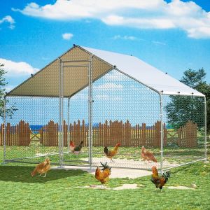 Chicken Run Kennel 2m x 3m Walk In Chicken Cage Coop For Rabbit Hen Cage Pen