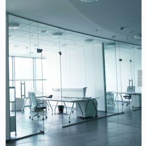 25mm Thick Customized Building Tempered Glass Double Glazed