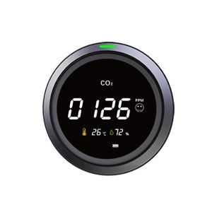5000ppm Co2 PPM Meter , PTH-5 Carbon Dioxide Detector