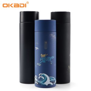 430ML High Vacuum 304 Stainless Steel Beautiful Temperature Display Business