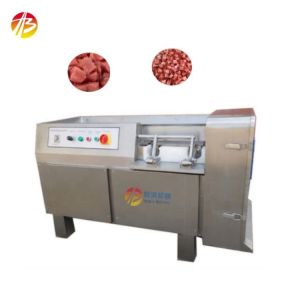 Meat Dicer Cube Cutting Machine for Cutting Size 4 Capacity 400-500kg/batch at