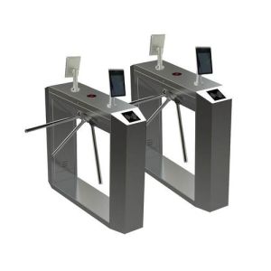 High Security Bi Direction Tripod Turnstile With Fingerprint and Face Identify