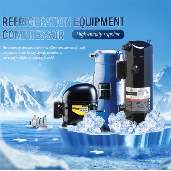 Air Condifioning Copeland Refrigeration Compressors SY300A4ABE Closed Piston