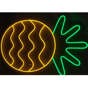 Ananas Neon Sign handemade fruits neon sign shenzhen handmade sign