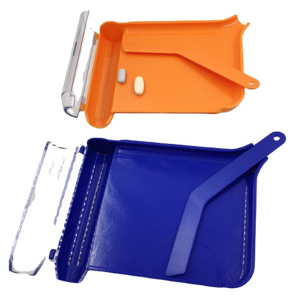 Buy Pharmacy ABS Pill Counting tray medicine pill counting platform  spatula plastic counter manual pill counter tray at wholesale prices