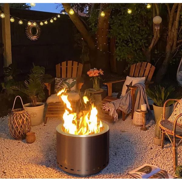 Smokeless Fire Pit for Camping Stocked and Ready to Ship Stainless Steel Wood Stove