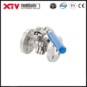 2PC CF8 CF8m 1500wog Ball Valve with Flange Connection and CE/SGS/ISO9001