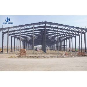 Large Span Pre Engineering Metal Warehouse Construction Materials Steel