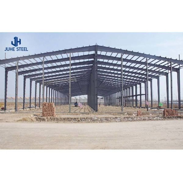 Aluminum Alloy Window Steel Structure Chicken Poultry Hangar Warehouse with