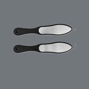 Professional Etched Foot File Metal Part Ultra-Fine 0.015mm Line Width Grating & Anti-Slip Grips