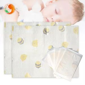 Anti Stain Customized Disposable Nappy Mats Disposable Changing Sheets
