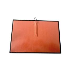 Flexible Silicone Rubber 80x100mm 12V 20W 3D Printer Heating Pad