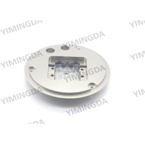 CNC Polished Bowl Presserfoot Auto Cutting Machine Parts PN128691 For Q25 Cutter