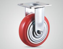 Heavy Duty Steel Frame Caster Wheels Smooth Treaded Versatile Industrial