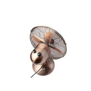 16 Inch Full Metal Silent Retro Desk Fan / 3 Speed Antique Electric Fans