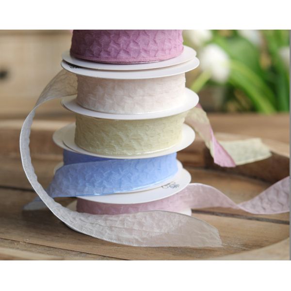 Buy Weiyi Bubble Yarn 2.5cm Flower Bouquet Packaging Ribbon Handmade Material Gift Box Packaging Floral Materials at wholesale prices