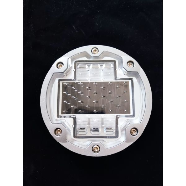 Aluminum Round Flashing LED Embedded Cat Eye Wireless Underground Driveway