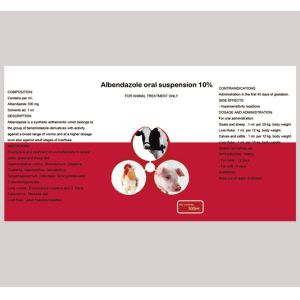 Quality Albendazole oral suspension 10% for sale