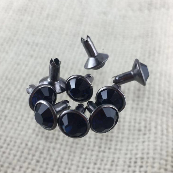 5mm 6mm 7mm 8mm 9mm 10mm 12mm wholesale rhinestone rivet studs