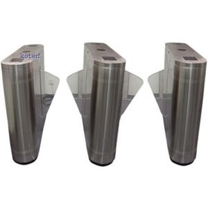 Automatic Flap Barrier Gate RFID Access Control Time Attendance System