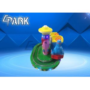 Kiddies Track Train Ride Coin Operated Game Machine