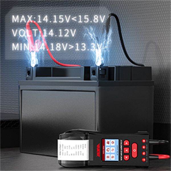 Ancel BT600 Battery Tester Support 12v And 24v Build In Printer