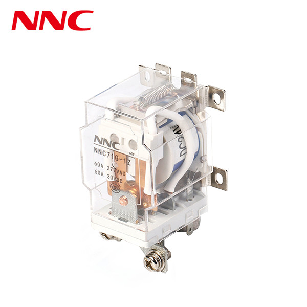 Buy Clion HHC Power Relay NNC71G-1Z (JQX-60F) 60A electromagnetic spdt relay dc12v 24v ac 220v at wholesale prices