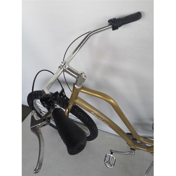 26 Inch 3 Speed Comfort Hybrid Step Through Beach Cruiser Bike with Customized Logo