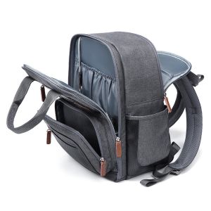 Multifunctional Nappy Backpack Scratch Resistant 23l Mommy Bag Rucksack