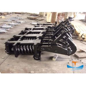 40T Marine Mooring Quick Release Manual Single / Double Spring Towing Hook