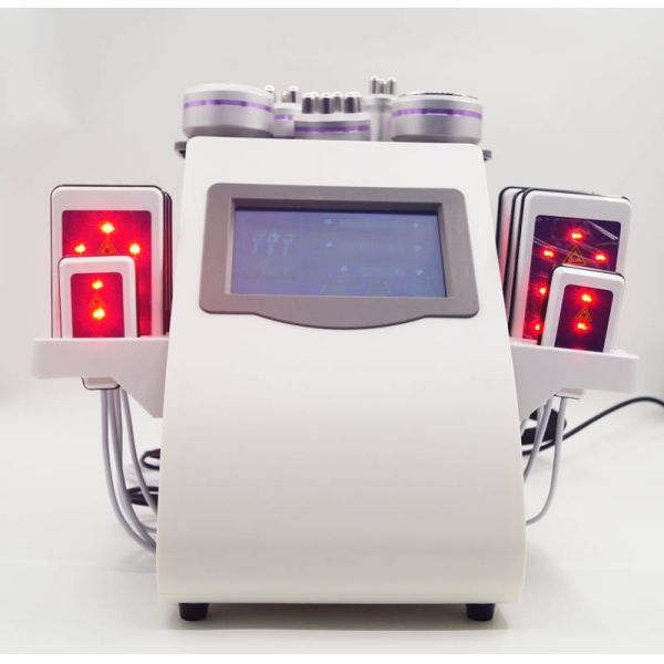Buy Purple RF Laser Lipo And Cavitation Machine 6 In 1 Cellulite Fat Removal Machine at wholesale prices