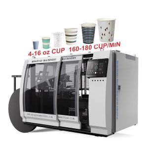 180pcs/Min High Speed Fully Automatic Paper Cup Making Machine