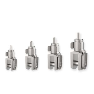 Adjustable U-shaped Clamp 1.2-2.0mm For Ceiling Suspension Kit Panel Display Lamps