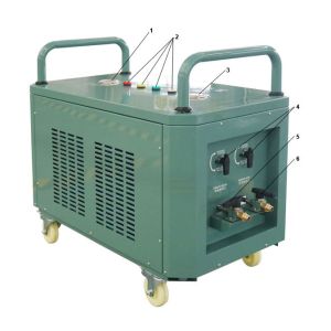 Air Conditioner Refrigerant Gas Recovery Ac Recharge Machine R134a Charging