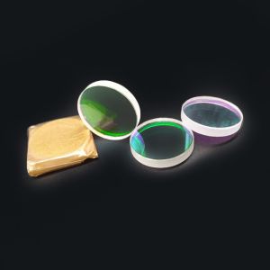 45 Degree 25.4*5mm R/T=50/50 1064nm Spectroscope Quartz Laser Mirror