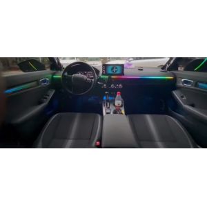 Ambient lights Rainbow symphony dynamic Leather Dragon Scale Design for Honda